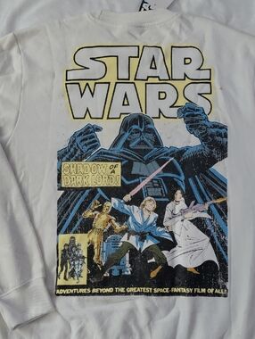 Star Wars Shadow Of A Dark Lord Comic Book Graphic Crew Neck Sweatshirt Unisex L